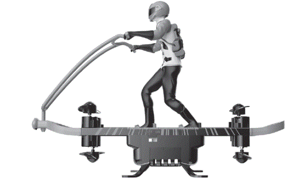 FORCE1 F1 Stunt Riders Mini Flaying Action Figures FIG 9