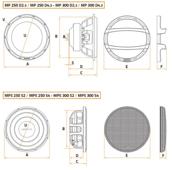 HERTZ MPK 165P 3 Mille Pro Car Audio Systems - Fig 1