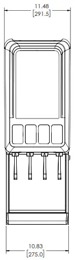 LANCER CED 400 Cold Carbonated Dispenser - fig 1