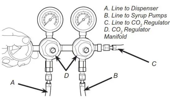 LANCER CED 400 Cold Carbonated Dispenser - fig 21