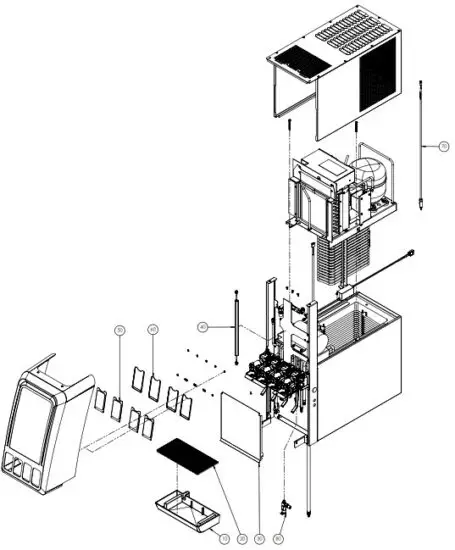 LANCER CED 400 Cold Carbonated Dispenser - fig 30