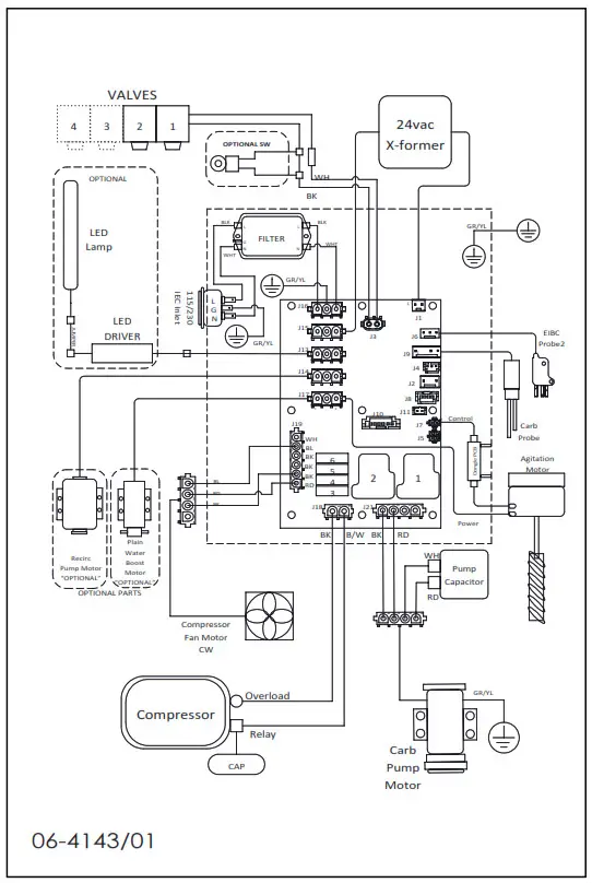 LANCER CED 400 Cold Carbonated Dispenser - fig 32