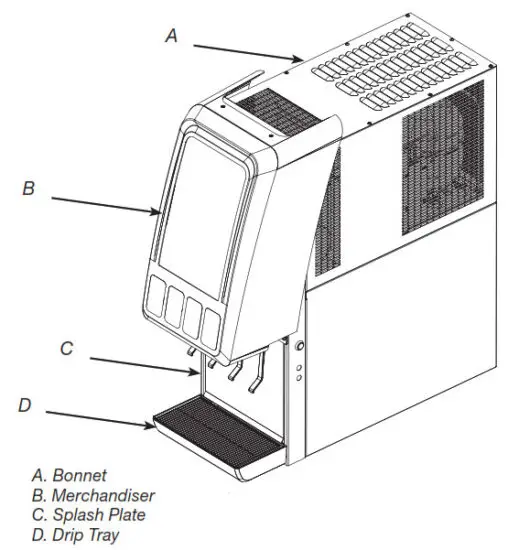 LANCER CED 400 Cold Carbonated Dispenser - fig