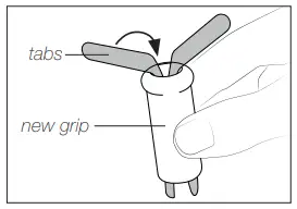 Changing the Grips