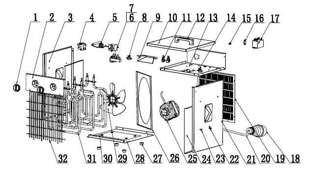 overwiew of spare parts 3