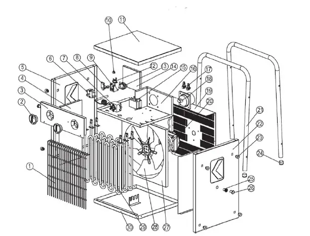 overwiew of spare parts 4