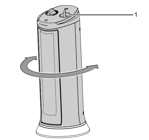TROTEC TFC 19 E Ceramic Fan Heater-FIG6