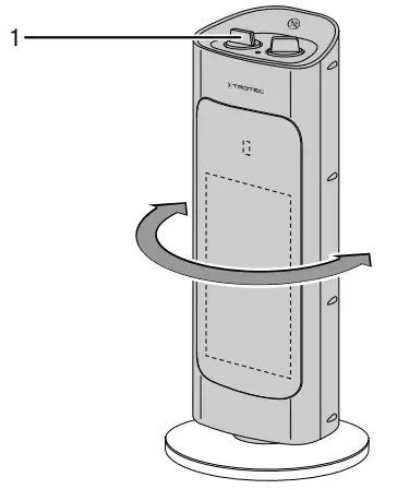 TROTEC TFC 19 E Ceramic Fan Heater-FIG7
