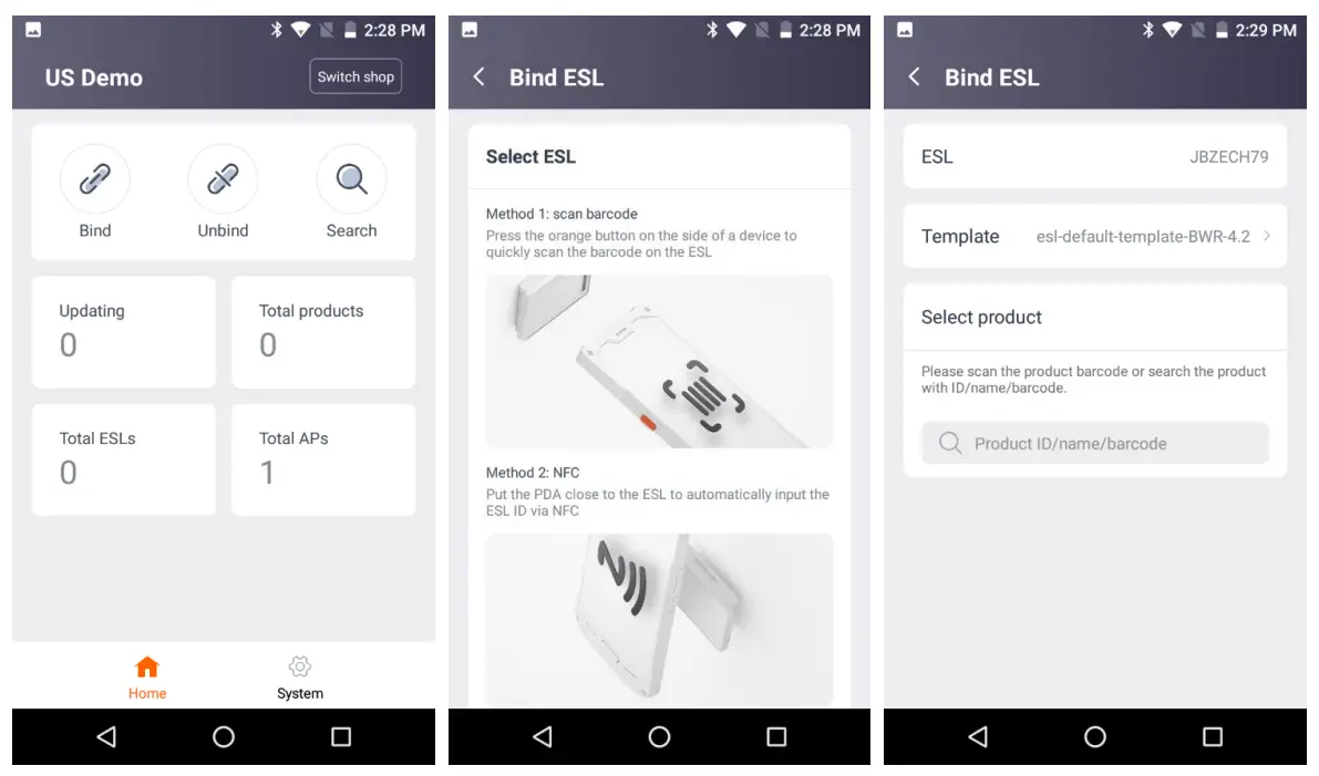 SUNMI BL204 Electronic Shelf Label -fig10
