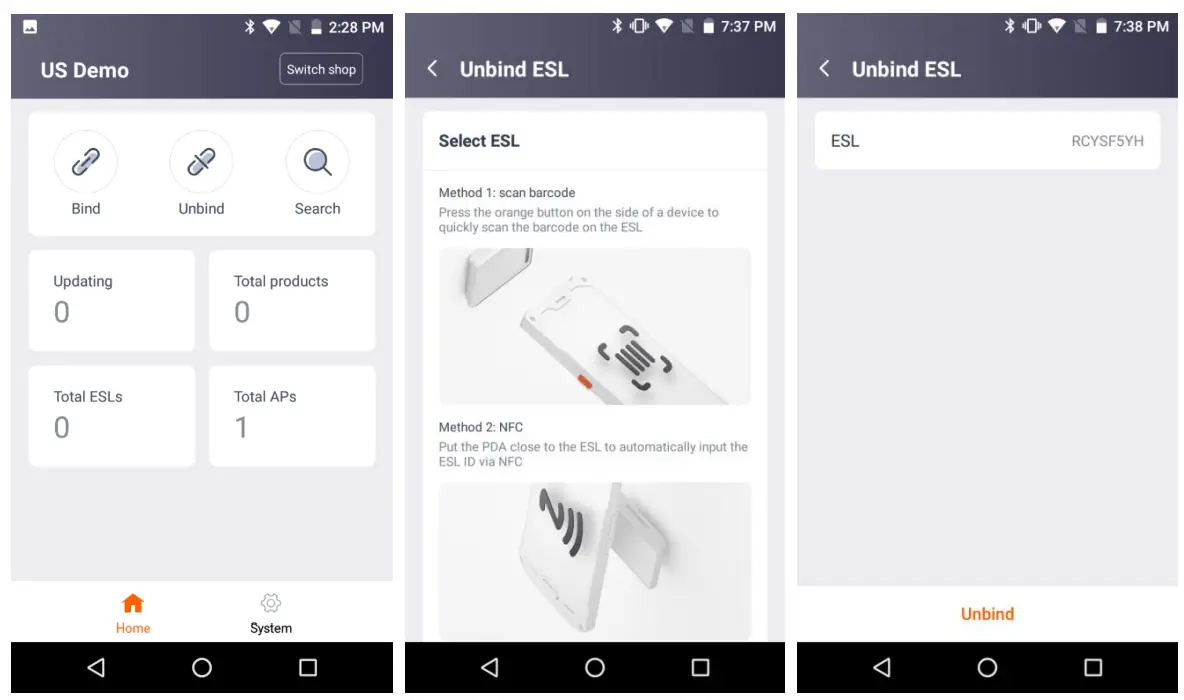 SUNMI BL204 Electronic Shelf Label -fig12
