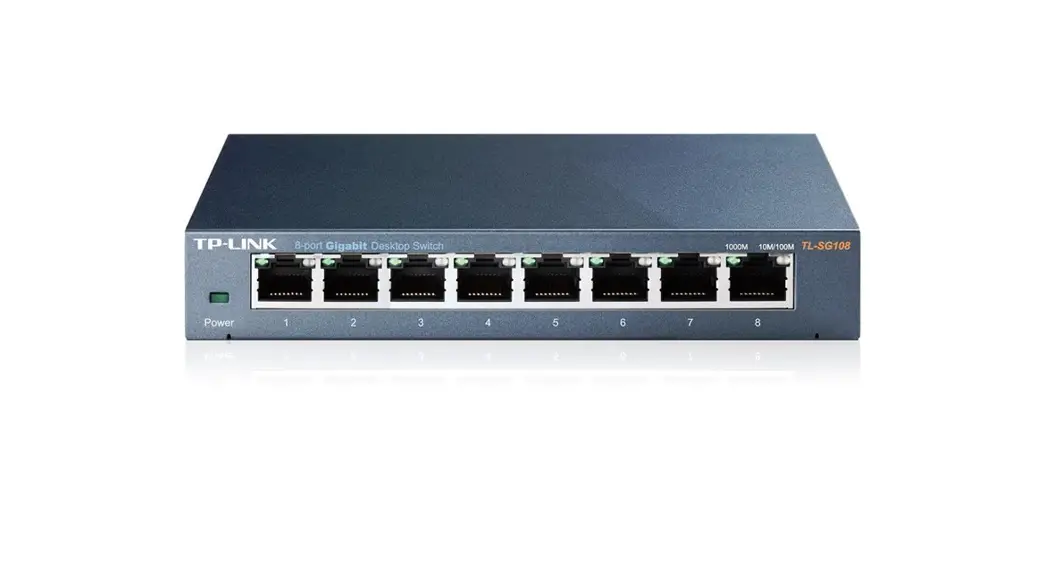 Tp-link Tl-sg108 8 Port Gigabit Desktop Switch Installation Guide