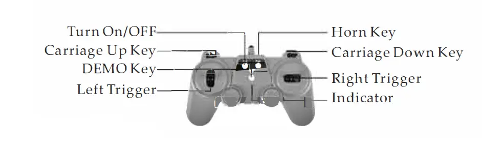 DOUBLE EE E525-003 Remote Control Engineering Vehicle Toy fig 1