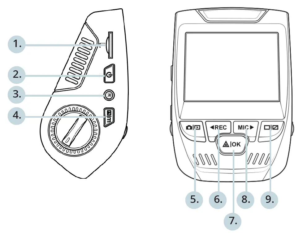 REXING V1P-4K UHD Front and Rear Dash Cam fig 4