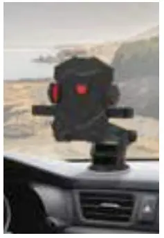 MICRO TECH ZMC16 Autolock Car Mount Dashboard Phone Holder - fig 1