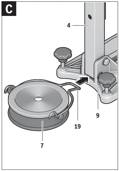 BOSCH-GCR-180-Professional-Diamond-Drilling-Stand-fig-8