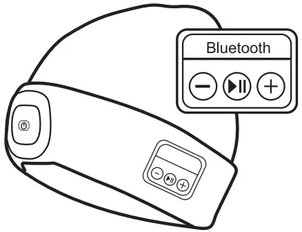 GAFres Z1 LED Bluetooth Beanie Hat - fig 1