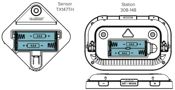 LA CROSSE TECHNOLOGY 308-148 Wireless Temperature and Humidity Station-fig2
