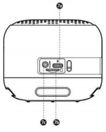 NOKIA SP 102 Portable Wireless Speaker - fig 1