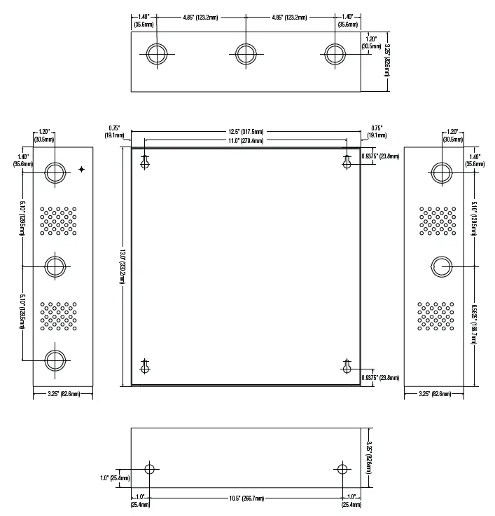 Altronix Sav4D Sav Series DC CCTV Power Supply-12