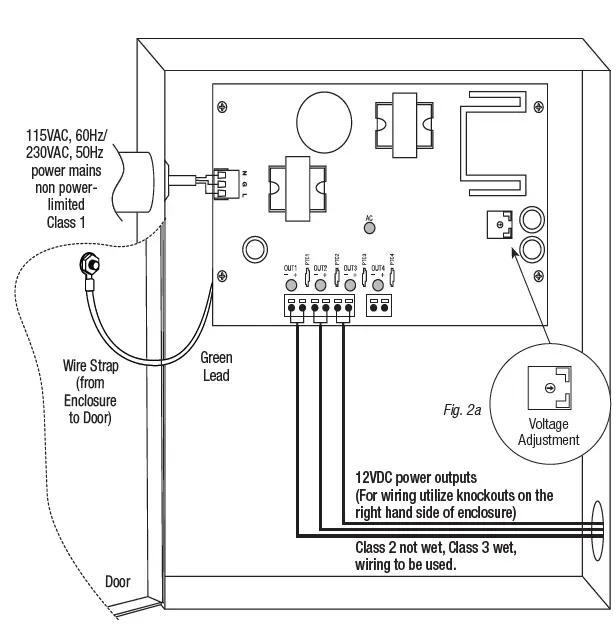 Altronix Sav4D Sav Series DC CCTV Power Supply-3