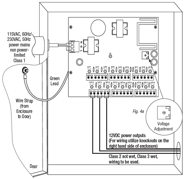 Altronix Sav4D Sav Series DC CCTV Power Supply-5