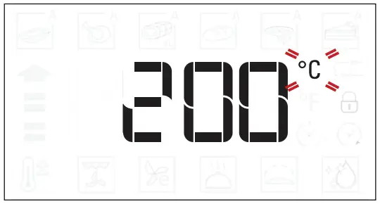 TEMPERATURE/GRILL LEVEL