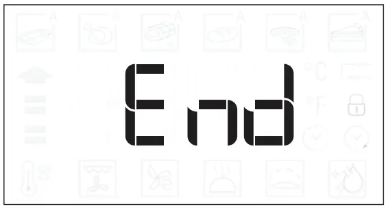 End Of Cooking