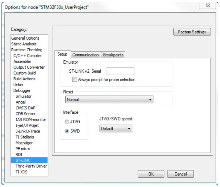 ST UM2197 Electronic Speed Controller for BLDC and PMSM Three Phase Brushless Motor - IAR tool