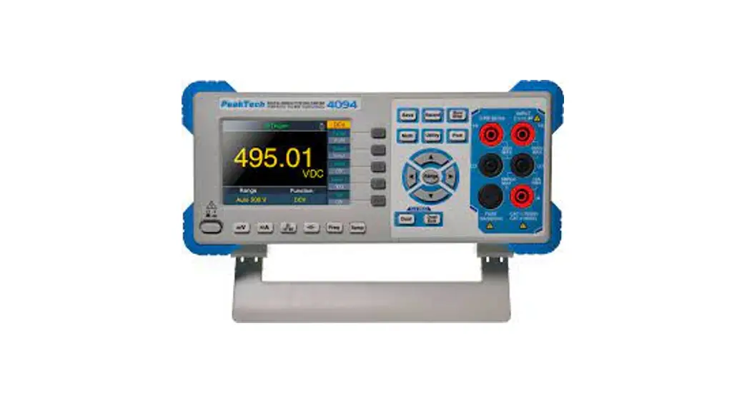 Peaktech 4094 Digital Multimeter User Manual