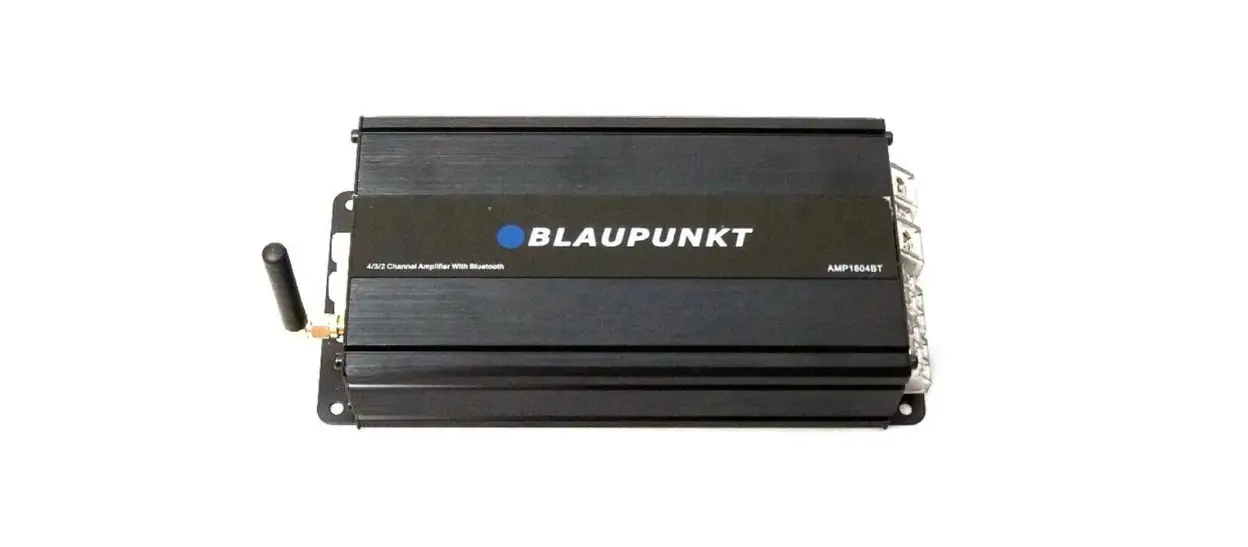 Blaupunkt Amp1804bt Car Audio 4-channel Class D Amplifier User Manual