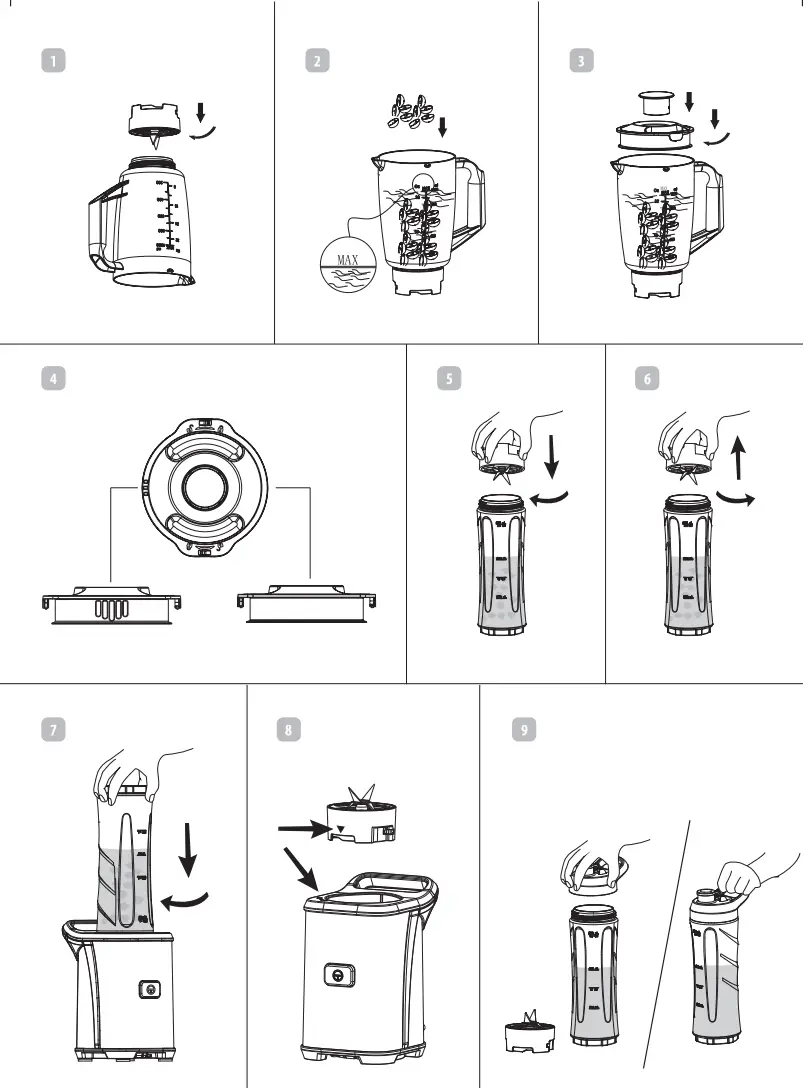 eldom jaar BK5S Multifunctional Blender - Fig 2