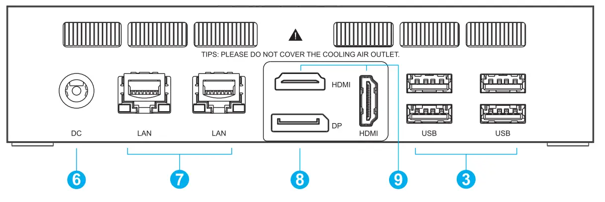 GT-R Ryzen5 3550H Radeon Vega 8 Graphics Mini PC Overview