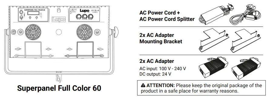Lupo-COD.416-Superpanel-Full-Color-60-Soft-RGBW-LED-Panel-8