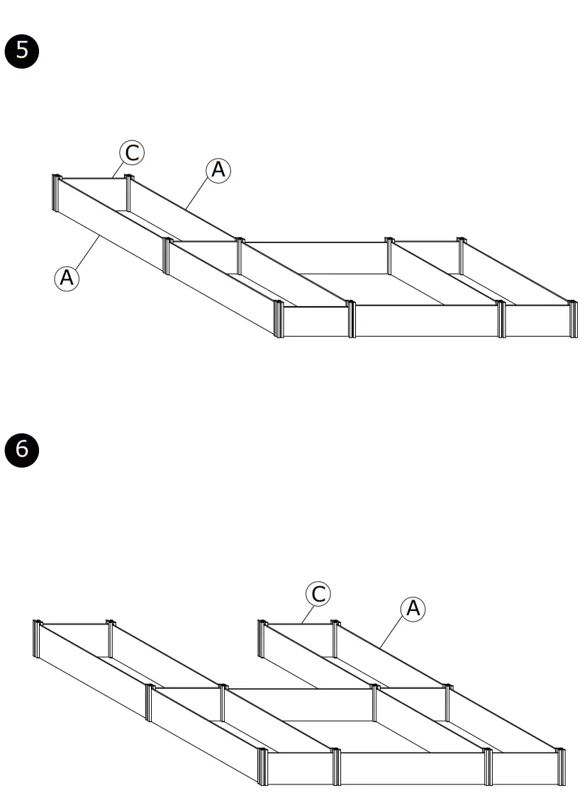 Alpulon ZMWV285 U-Shaped Wooden Garden Raised Bed - fig 3