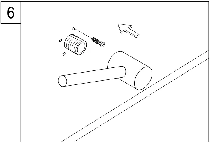 KINGSTON KS4102PX Wall Mount Pot Filler - Fig 6