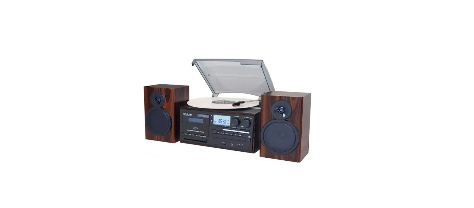 Boytone Bt-28mb Bluetooth Classic Style Record Player User Manual