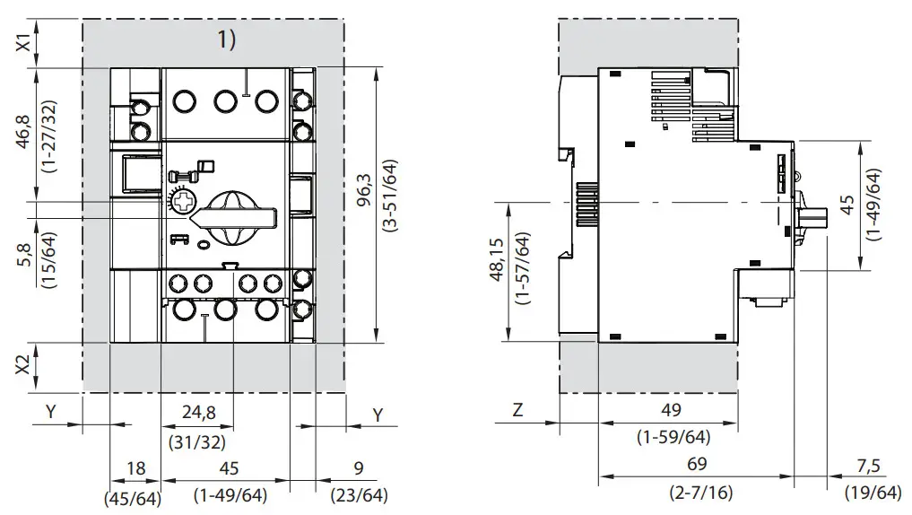 Allen-Bradley 140MT-C3E Breaker Motor Protection - Figure 3
