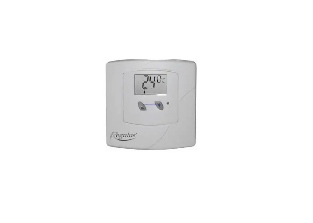 Regulus Tp18 Lcd Electronic Thermostat User Manual