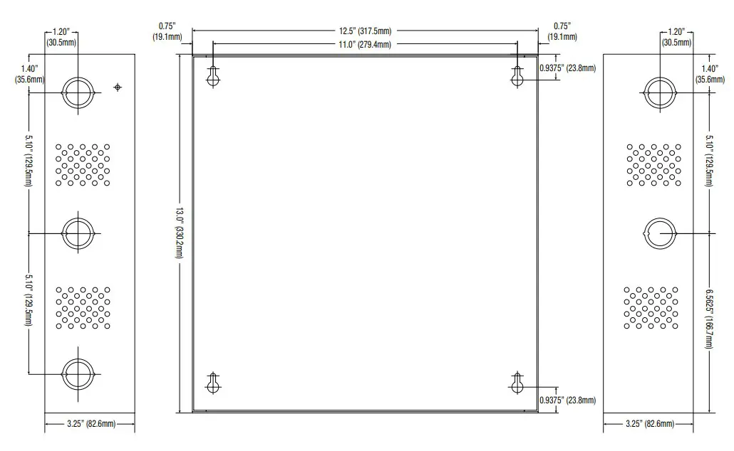 Enclosure Dimensions