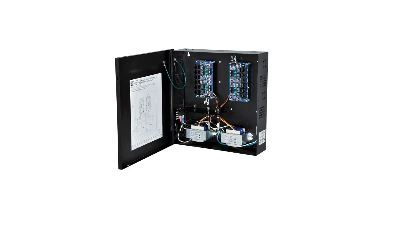 Altronix Hubsat8dv Series Passive Utp Transceiver Hub With Integral Camera Power Installation Guide