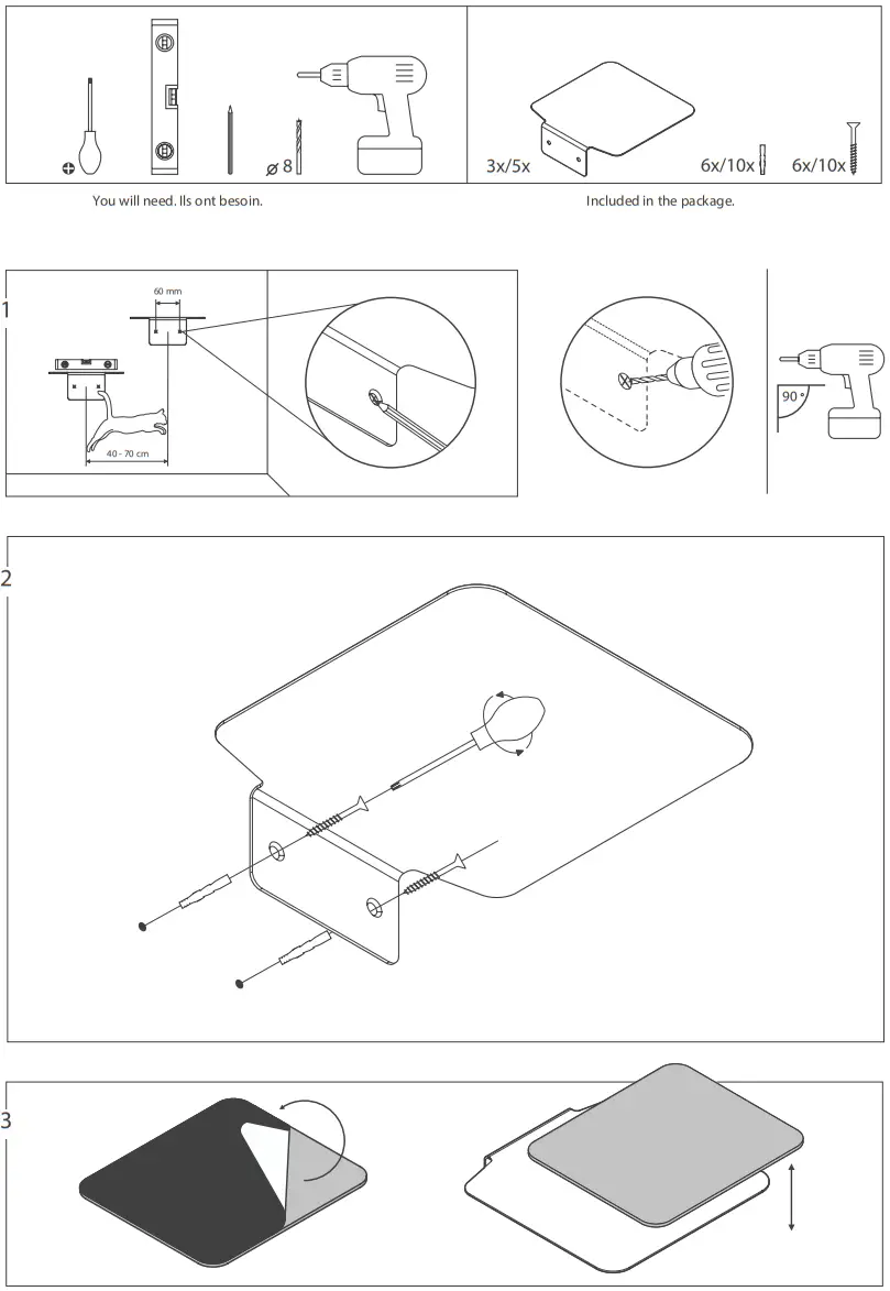 LUCY BALU Steps Steps XL Cat Ladder and Cork Pads - Fig 1