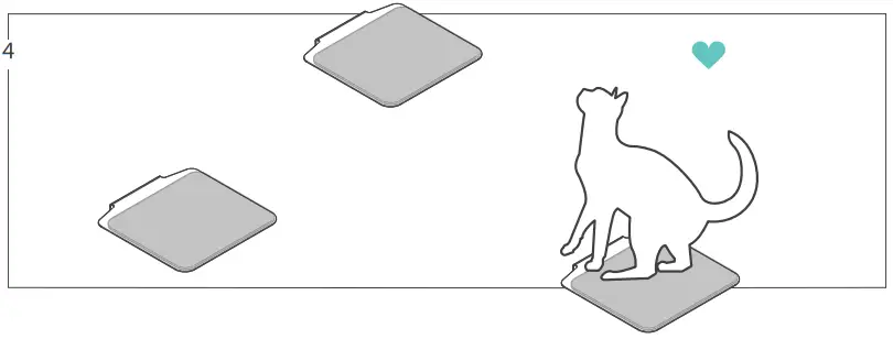 LUCY BALU Steps Steps XL Cat Ladder and Cork Pads - Fig 2