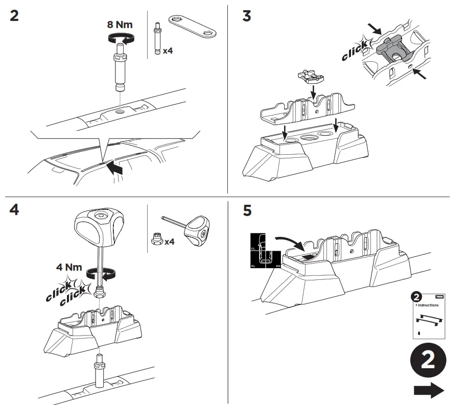 THULE Kit 187035 -fig 1