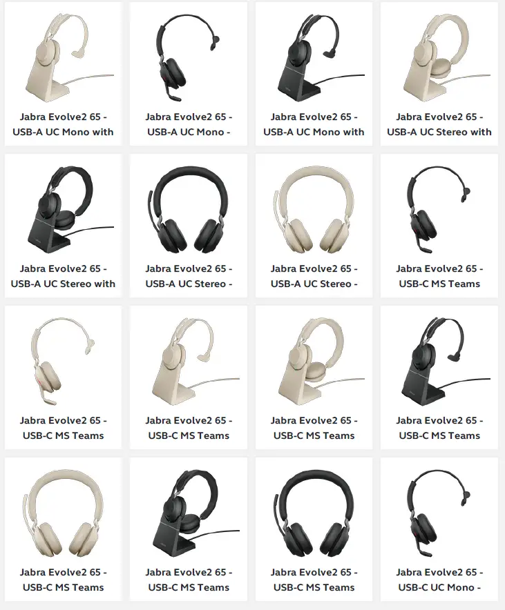 Jabra Evolve2 65 Stereo Wireless Headphones 3