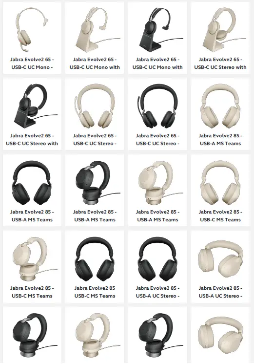 Jabra Evolve2 65 Stereo Wireless Headphones 4