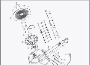 FIG 16 EXPLODED DIAGRAM