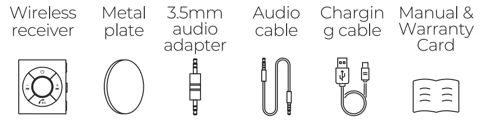 JOYROOM 2 in 1 Wireless Transmitter Receiver - P list