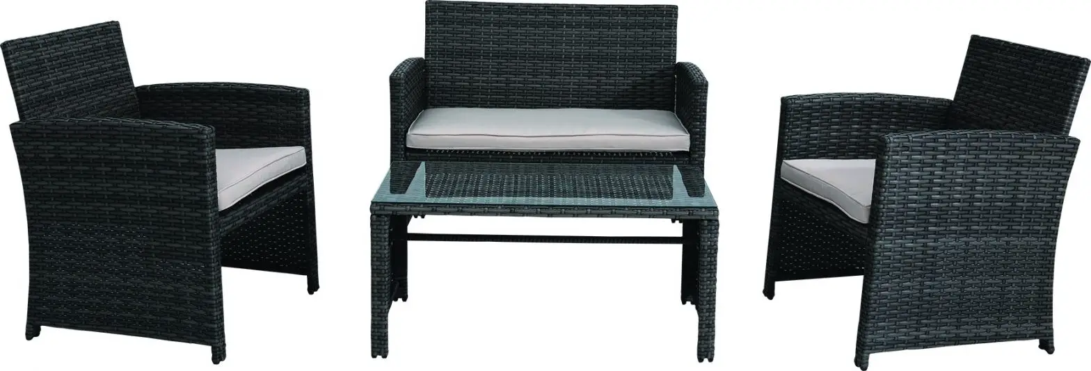 serenelife SLOTFX5 4 Pcs. Patio