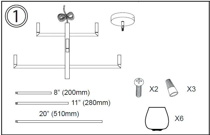 Dainolite-NOR-326C-CLR-Light-Incandescent -Aged-Brass-fig-1