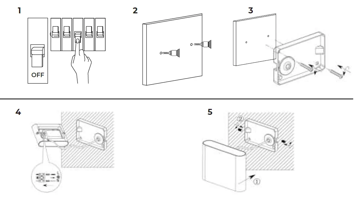 SNYKA Ledvion Outdoor LED Wall Lamp 85-265V 2